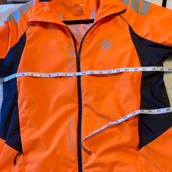 Ralph Lauren RLX Women's Fluorescent Orange Ski Jacket - Picture 5 of 7